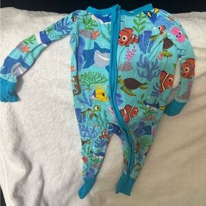 Little Sleepies Finding Nemo Convertible Footie Pajamas